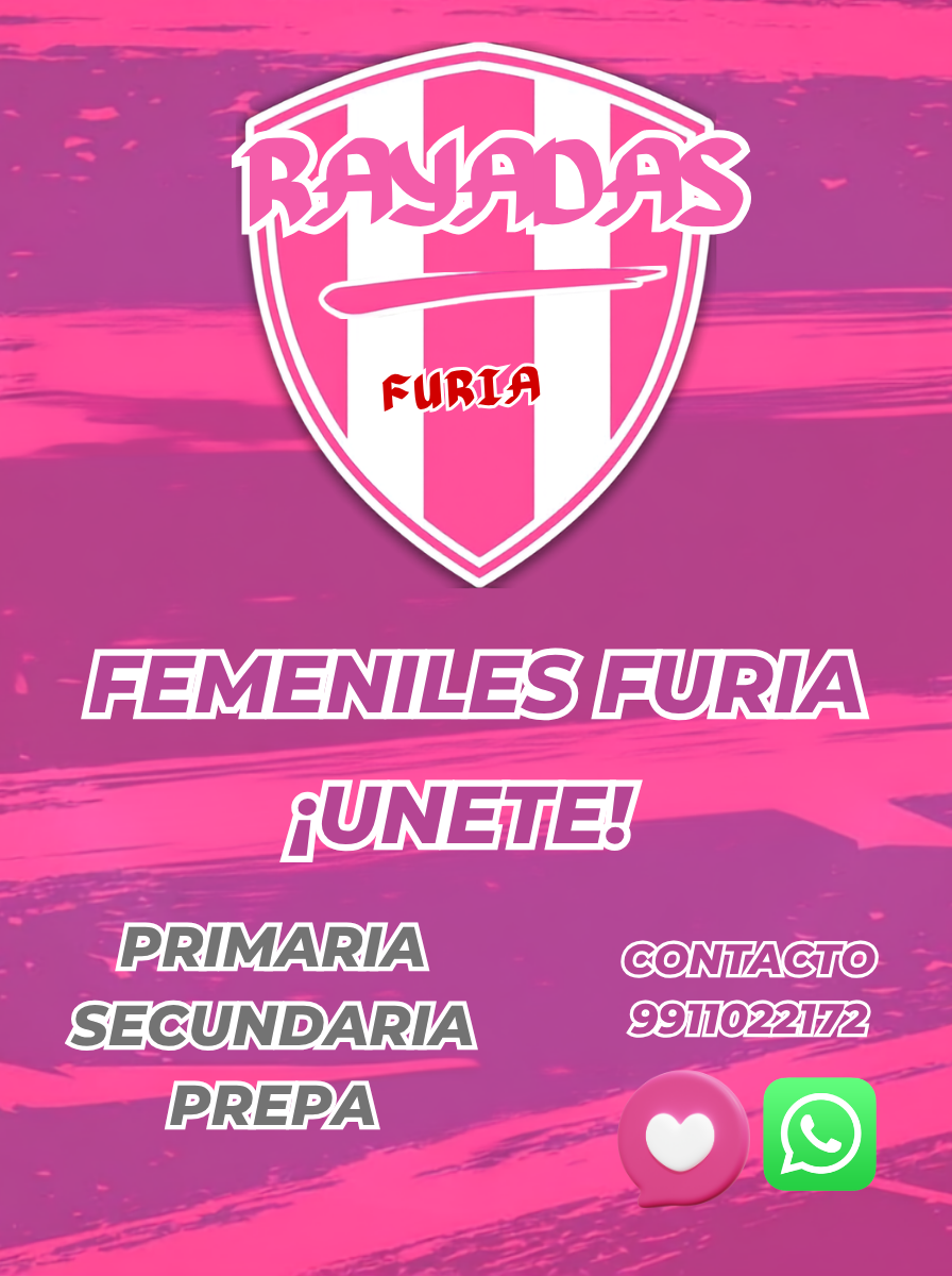 Forma parte de nuestras Rayadas Femenil